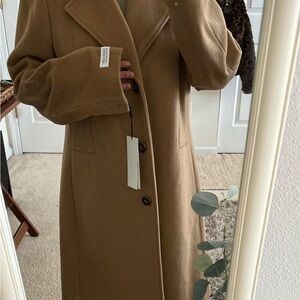 Calvin Klein autumn light brown trench coat, originally $270 brand new with tags